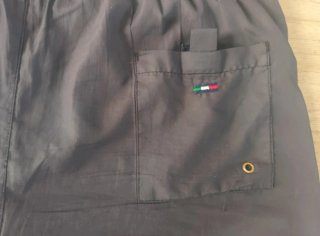 Bañador retro en negro de Di Prego talla L. Hombre