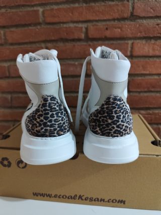 Botas veganas Leopard Ecoalkesan