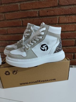 Botas veganas Leopard Ecoalkesan