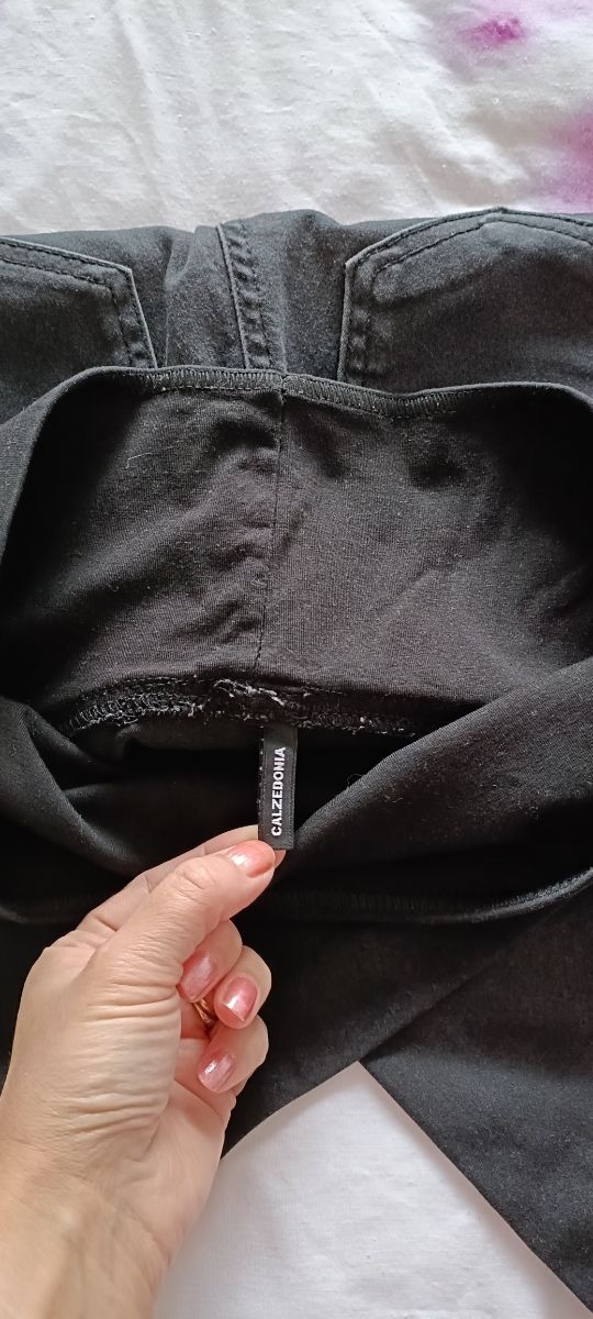 Vaquero cómodo embarazada