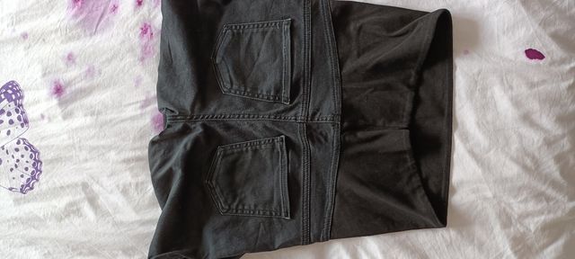 Vaquero cómodo embarazada