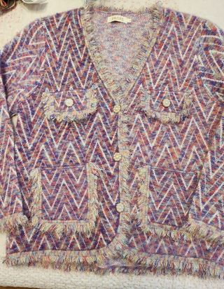 Chaqueta de punto elegante