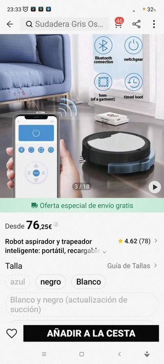 Robot aspirador