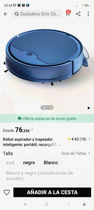 Robot aspirador