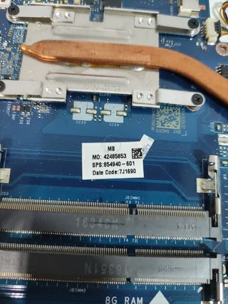 Placa base HP i3-5005 + gpu 2gb PERFECTA