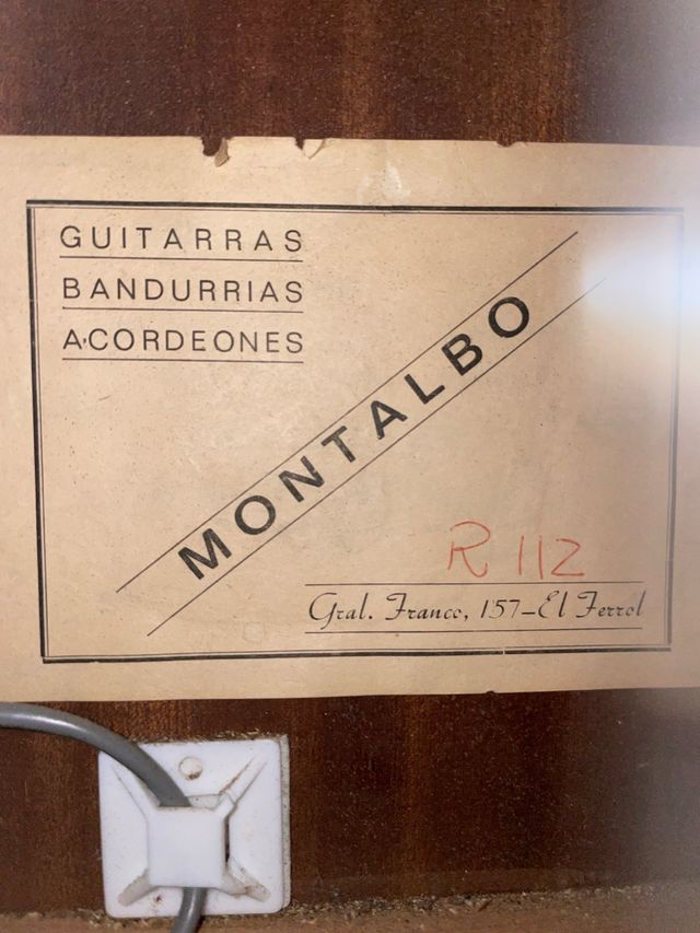 Guitarra artesana raimundo