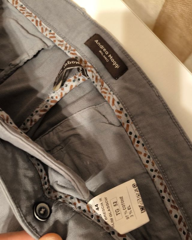 2 pantaloni eleganti invernali tg 52