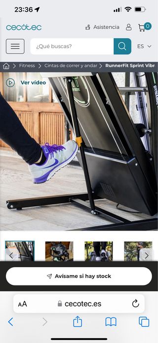cinta correr peofesional 
