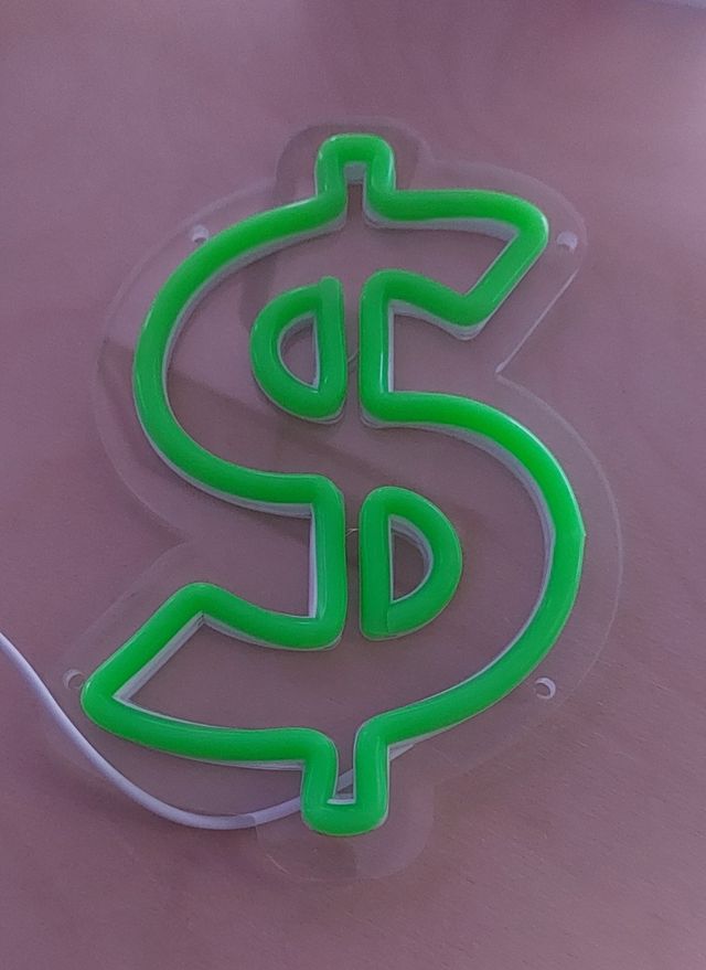 Neon Dollaro Led 