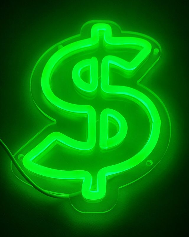 Neon Dollaro Led 