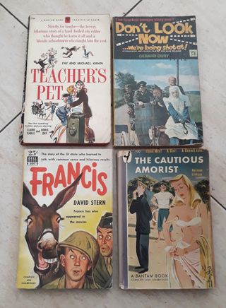 Livros antigos Romances, policiais, western, humor