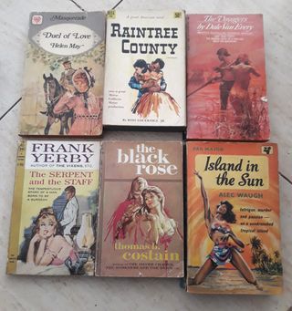 Livros antigos Romances, policiais, western, humor