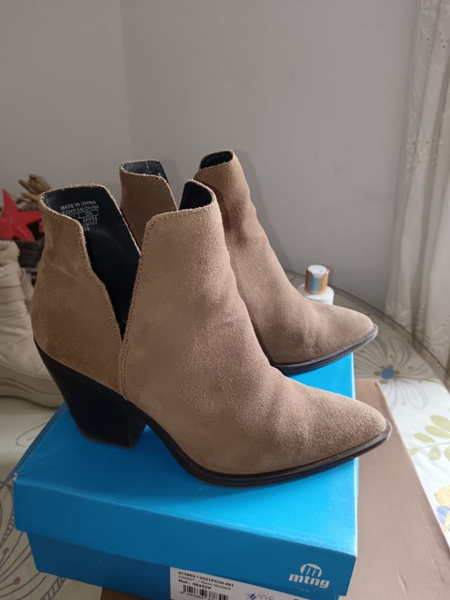 Botas cawboy camel
