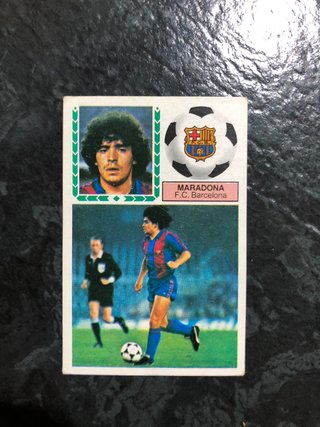 Ediciones este liga 83-84 Maradona