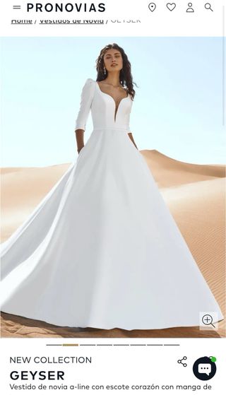 Vestido novia  Pronovias