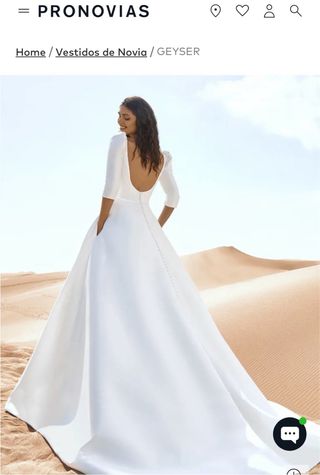 Vestido novia  Pronovias