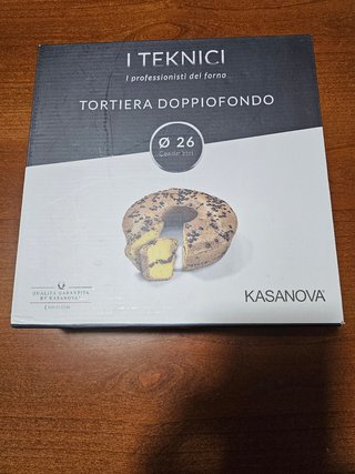 Tortiera doppio fondo Kasanova