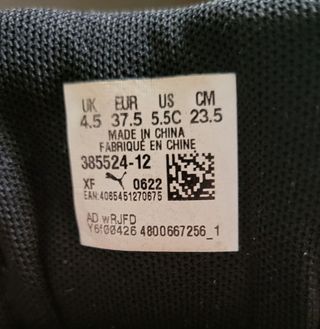 Scarpe Puma originali n°37.5