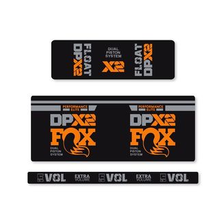 Kit Pegatinas bici Fox DPX2 Performance Elite 2021