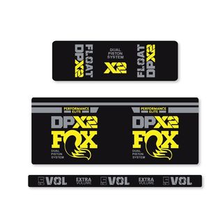 Kit Pegatinas bici Fox DPX2 Performance Elite 2021