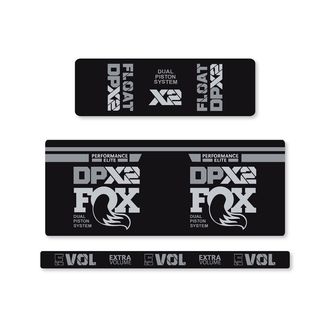 Kit Pegatinas bici Fox DPX2 Performance Elite 2021