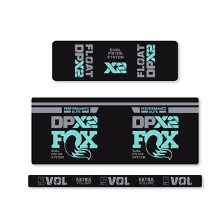 Kit Pegatinas bici Fox DPX2 Performance Elite 2021