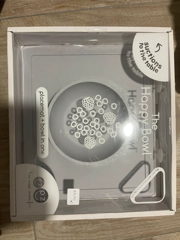 Plato bandeja nueva ezpz bowl Nuevo. Gris