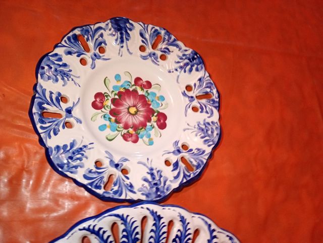 Platos de cerámica portuguesa