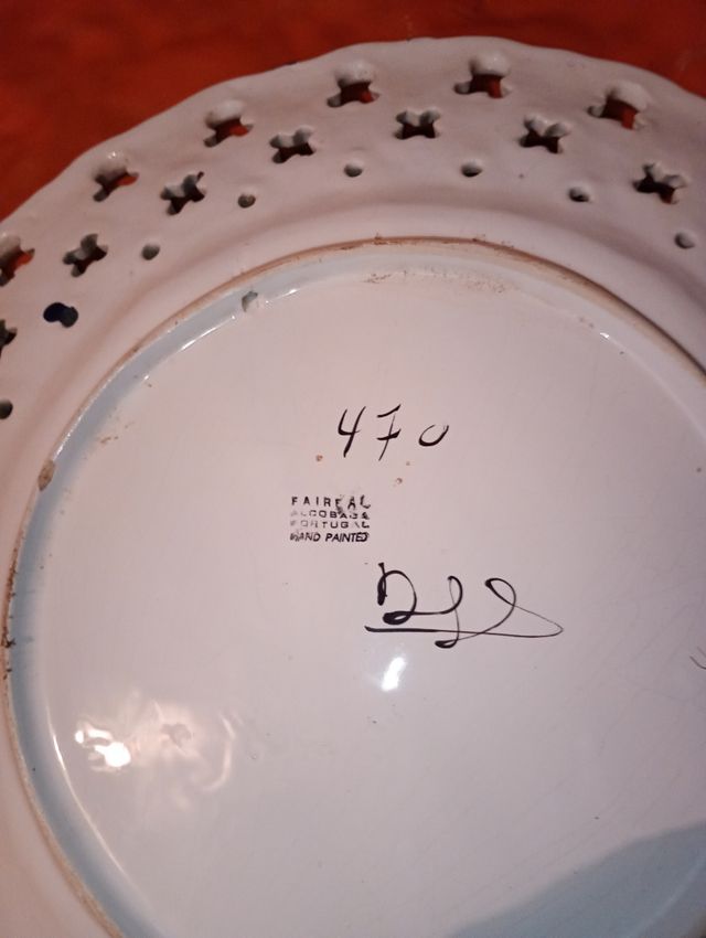 Platos de cerámica portuguesa