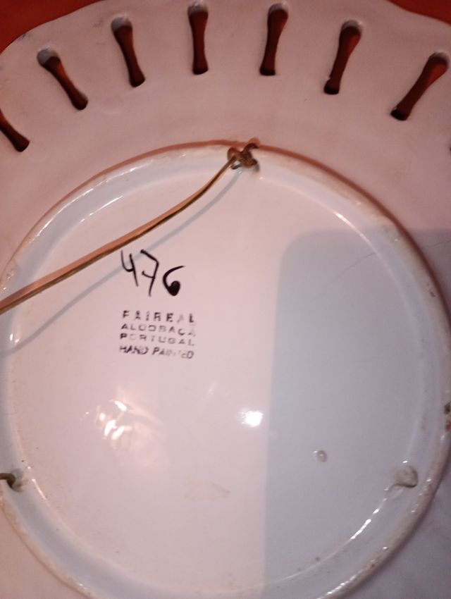 Platos de cerámica portuguesa