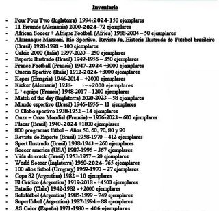Otras colecciones revistas periódicos fútbol