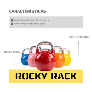 Kit Kettlebells COMPETICIÓN Pack Pesas rusas