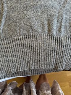 jersey jaspeado mujer marrón y beige