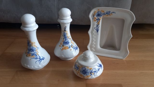Juego tocador porcelana vintage