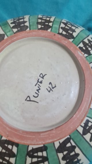 Frutero grande de cerámica punter 42