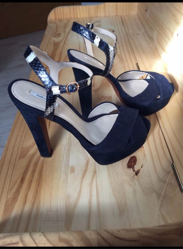 Sandalias Bimba Y Lola azules