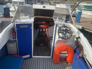 Embarcacion  barco lancha family four 550