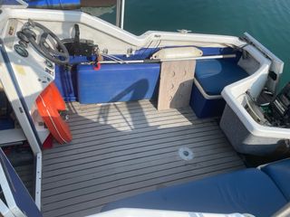 Embarcacion  barco lancha family four 550