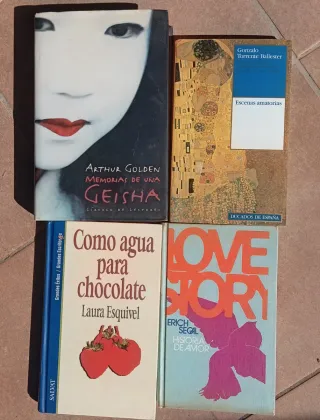 Lote novelas famosas: Historia de una Geisha y Más