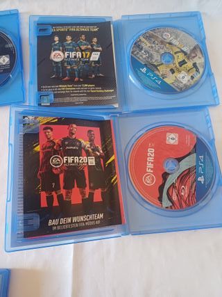 4 giochi ps4 fifa 17 -18- 20  nba 2k15
