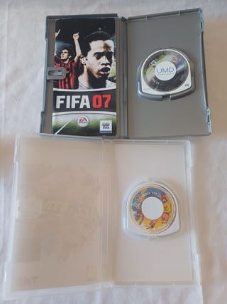 2 giochi psp  all stars fifa 07 platinum