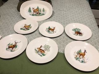 Platos caza vajilla