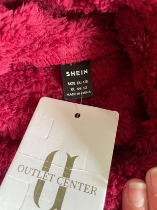 Chaleco abrigo peluche