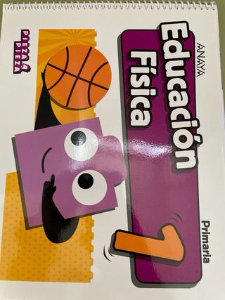 Libro de EDUCACION FISICA ANAYA 1 de Primaria 