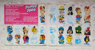 ÁLBUM CHICLES PUNKY 2000