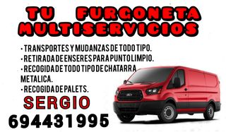 Mudanzas furgoneta transporte