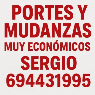 Alquiler furgoneta económica mudanzas transporte