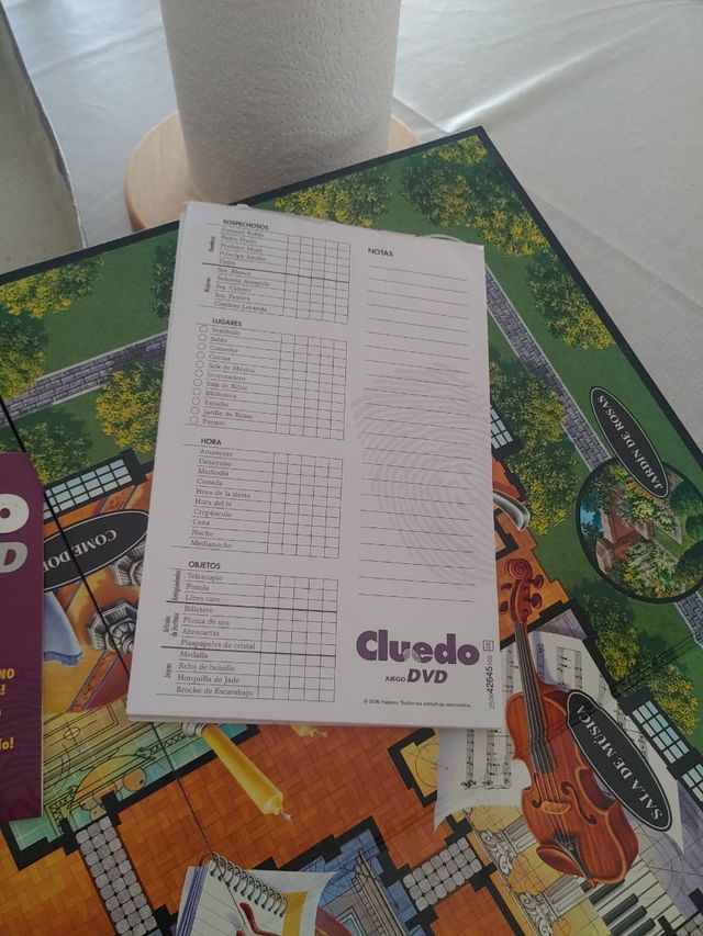 CLUEDO JUEGO