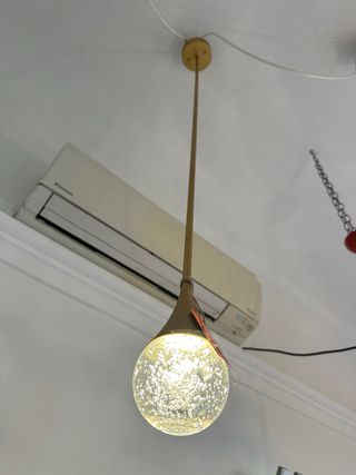 Lampadario a bolla