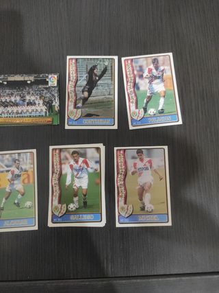 Rayo Vallecano 96/97 Fichas Cromos
